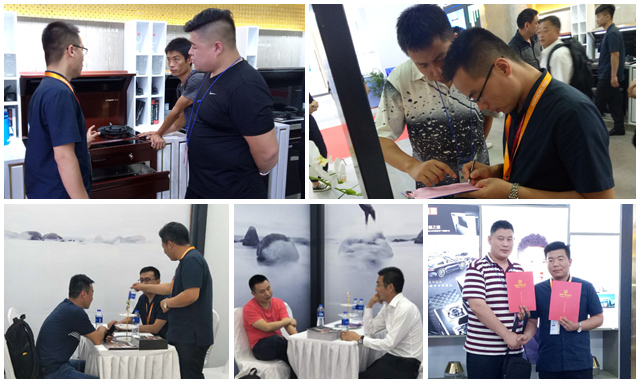 上海國際廚衛展首日,金帝集成灶洽談簽約不斷 上海國際廚衛展首日,金帝集成灶洽談簽約不斷