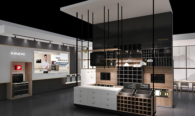 金帝集成灶專賣店形象展示 金帝集成灶專賣店形象展示