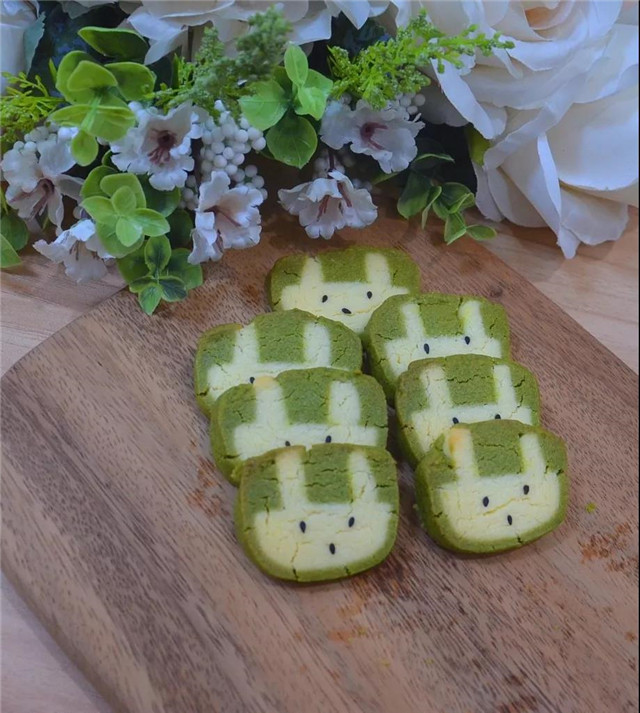 【金帝御食記】抹茶兔兔餅干